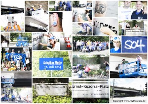 2014-07-12 Schalker Meile Brückenanstrich Tag 1 - die Collage (2) - S04